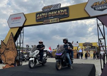 Hari MAXi Yamaha 2025 Berhasil Diselenggarakan, Ribuan Biker Rayakan Satu Dekade Skutik Premium