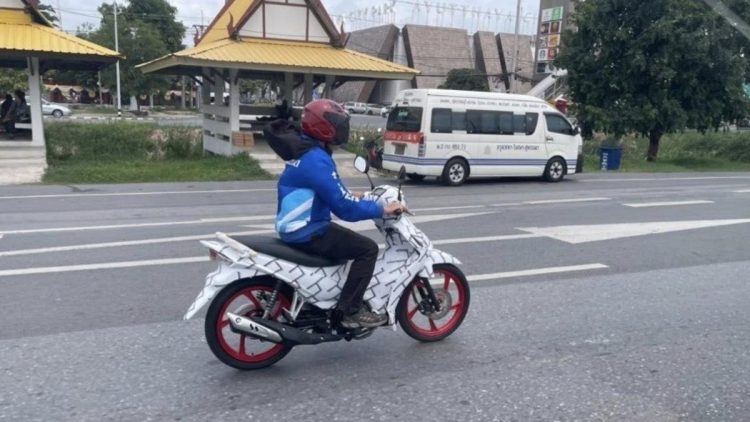 Smash Masih Ada, Model Terbarunya Tertangkap Kamera Saat Uji Jalan