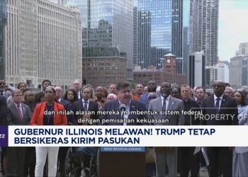 Gubernur Illinois Menentang Trump yang Bersikeras Kirim Pasukan