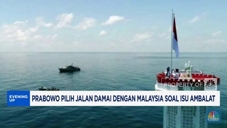 Prabowo Pilih Jalan Damai dengan Malaysia Terkait Masalah Ambalat