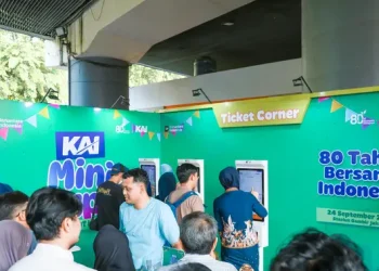 Mini Expo HUT ke-80 KAI, 7280 Tiket Kereta Api Promo Ludes dalam Sehari