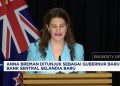 Video Anna Breman Dilantik Sebagai Gubernur Baru Bank Sentral Selandia Baru