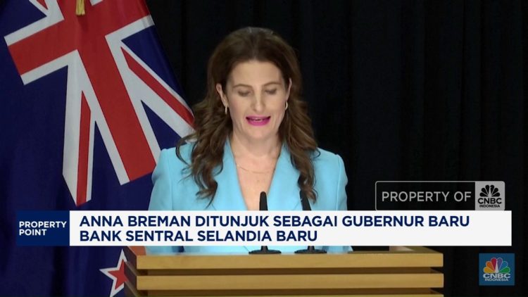 Video Anna Breman Dilantik Sebagai Gubernur Baru Bank Sentral Selandia Baru