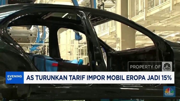 Tarif Impor Mobil Eropa Turun Menjadi 15 Persen di AS