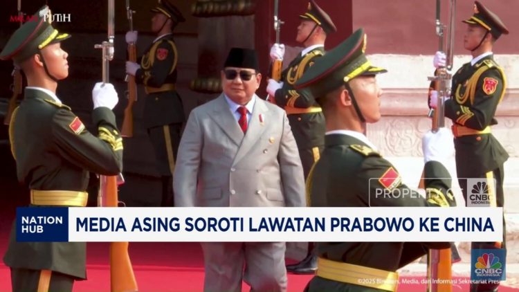 Media Internasional Angkat Topik Kunjungan Prabowo ke China