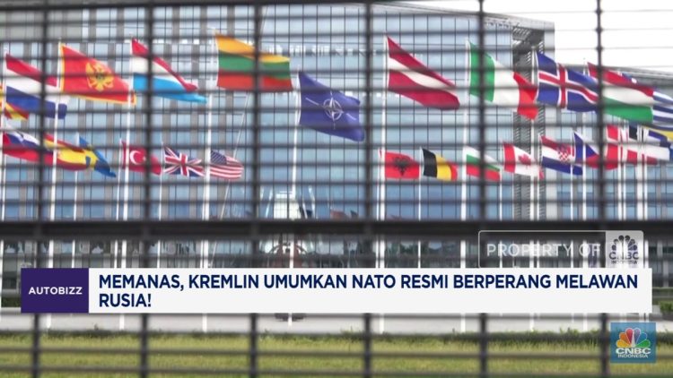 Kremlin Umumkan NATO Resmi Perang Melawan Rusia