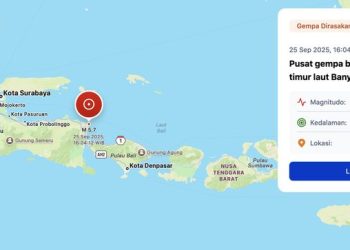 BMKG Jelaskan Penyebab Gempa M5,3 di Banyuwangi dan Catat 5 Gempa Susulan