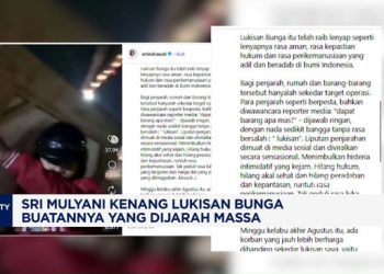 Lukisan yang Dijarah Massa Pengakuan Sri Mulyani