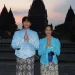 6 Foto Ji Chang Wook Kenakan Beskap Jawa Saat Syuting Bersama Pevita Pearce di Prambanan