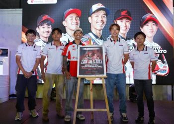 Mitra Bengkel Bertemu Pembalap Idemitsu Honda Team Asia Menjelang MotoGP Mandalika