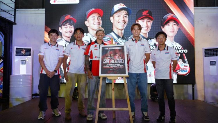 Mitra Bengkel Bertemu Pembalap Idemitsu Honda Team Asia Menjelang MotoGP Mandalika