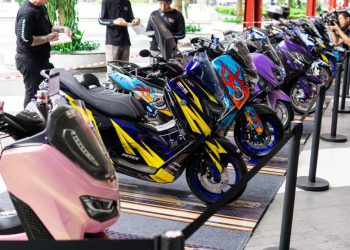 Puluhan Skutik Modifikasi Unjuk Gaya di CustoMAXI Jabodetabek 2025