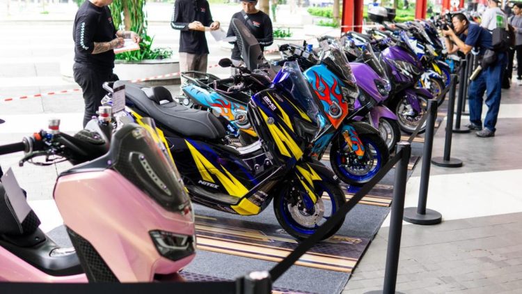 Puluhan Skutik Modifikasi Unjuk Gaya di CustoMAXI Jabodetabek 2025