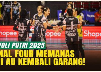 TNI AU Putri Menang atas Rajawali O2C di Final Four Livoli 2025 dengan Skor 3-1
