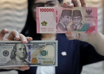 Rupiah Turun Menjadi Rp16.587 Hari Ini