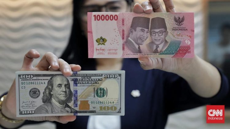 Rupiah Turun Menjadi Rp16.587 Hari Ini