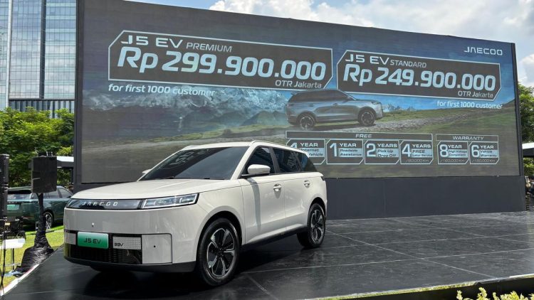 Harga Jaecoo J5 EV Gegerkan Pasar, Paling Mahal di Bawah Rp 300 Juta