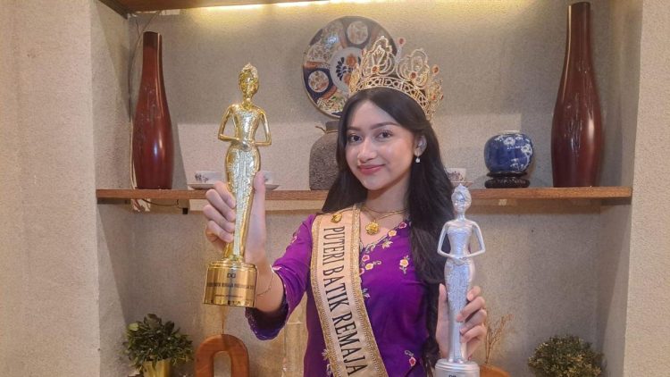 Viola Azhira Raih Juara Puteri Batik Remaja Indonesia 2025 dan Predikat Favorit DKI Jakarta