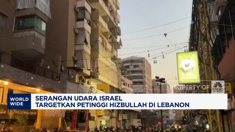 Serangan Udara Israel Sasar Petinggi Hizbullah di Lebanon
