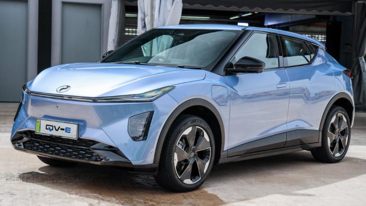 Mobil Listrik Perdana Malaysia Perodua QV-E dengan Jangkauan 370 Km