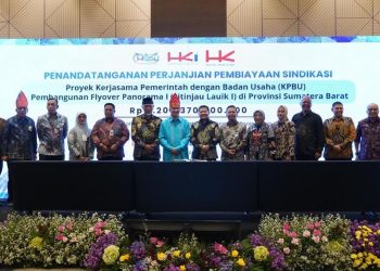 Dukungan Sindikasi Rp2,2 Triliun untuk Flyover Sitinjau Lauik Sumbar