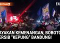 Persib Menang atas Persija, Bobotoh Dominasi Jalanan Bandung