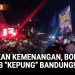 Persib Menang atas Persija, Bobotoh Dominasi Jalanan Bandung