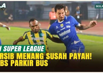 Persib Menang Dramatis Gol Terlambat Berguinho Kalahkan PSBS Kembali ke Puncak