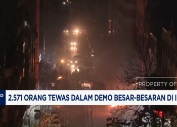 2.571 Orang Tewas dalam Demo Besar di Iran
