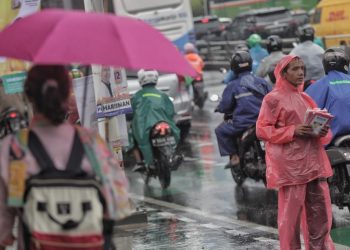 Lima Provinsi Siaga Hujan Lebat Dalam Pekan Ini