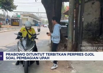 Prabowo Diminta Mengeluarkan Perpres Ojol terkait Pembagian Upah