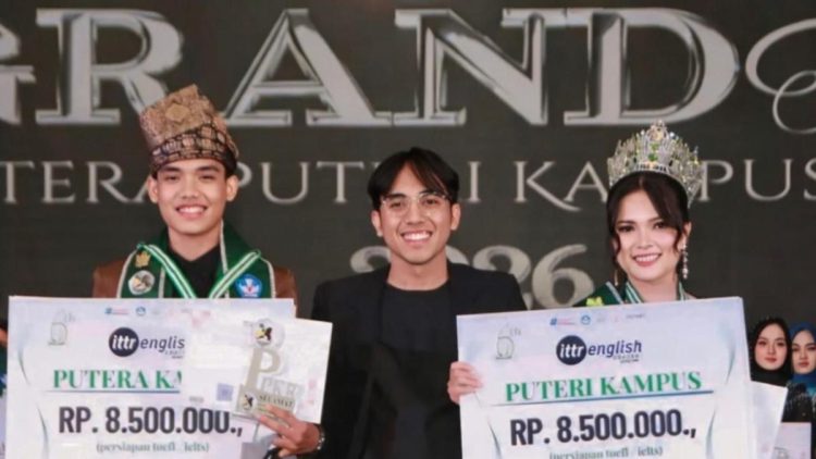 Ilham Aritonang dan Reni Witarniyanti Jadi Putera Puteri Kampus Riau 2026 Lanjutkan Tradisi Prestasi
